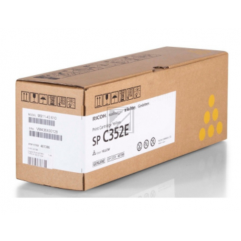 407386 // TYPESP352E / gelb / original RICOH Toner gelb / 407386 / 6000 S.