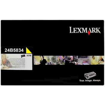 24B5834 / gelb / original LEXMARK Toner gelb / 24B5834 / 18000 S.