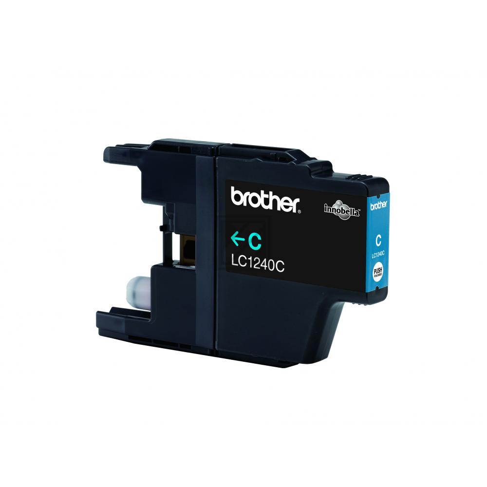 LC1220C / cyan / original BROTHER Tintenpatrone cyan / LC1220C / 300 S.