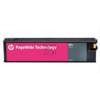 L0R14A // 981Y / magenta / original HP Tintenpatrone magenta / L0R14A / 16000 S. / 183.00 ml