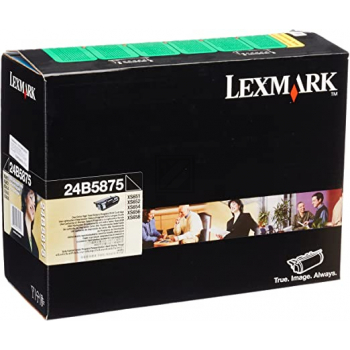 24B5875 / schwarz / original LEXMARK Toner schwarz / 24B5875 / 30000 S.