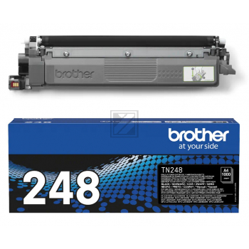 TN248BK / schwarz / original BROTHER Toner schwarz / TN248BK / 1000 S.