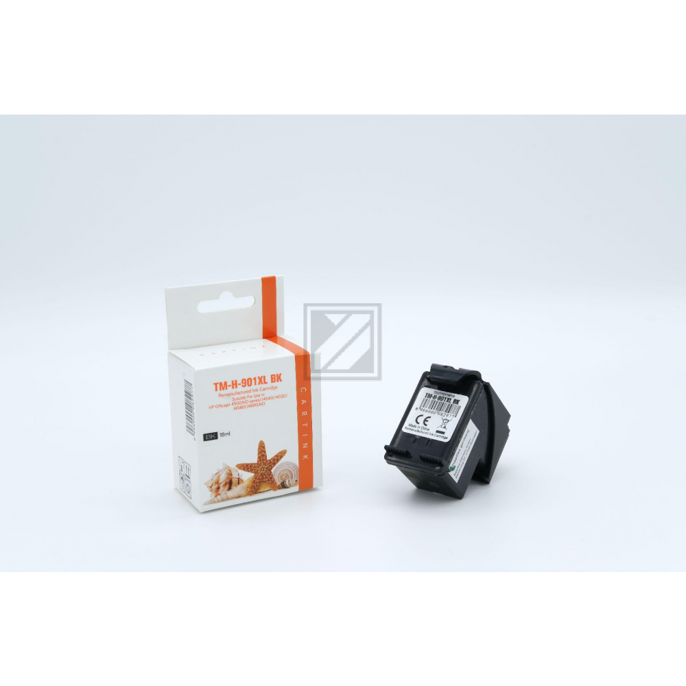Refill Tinte Black für HP / CC654AE / 18ml