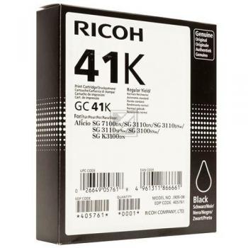 405761 // GC41K / schwarz / original RICOH Tinte Sonstige / 405761 / 2500 S.