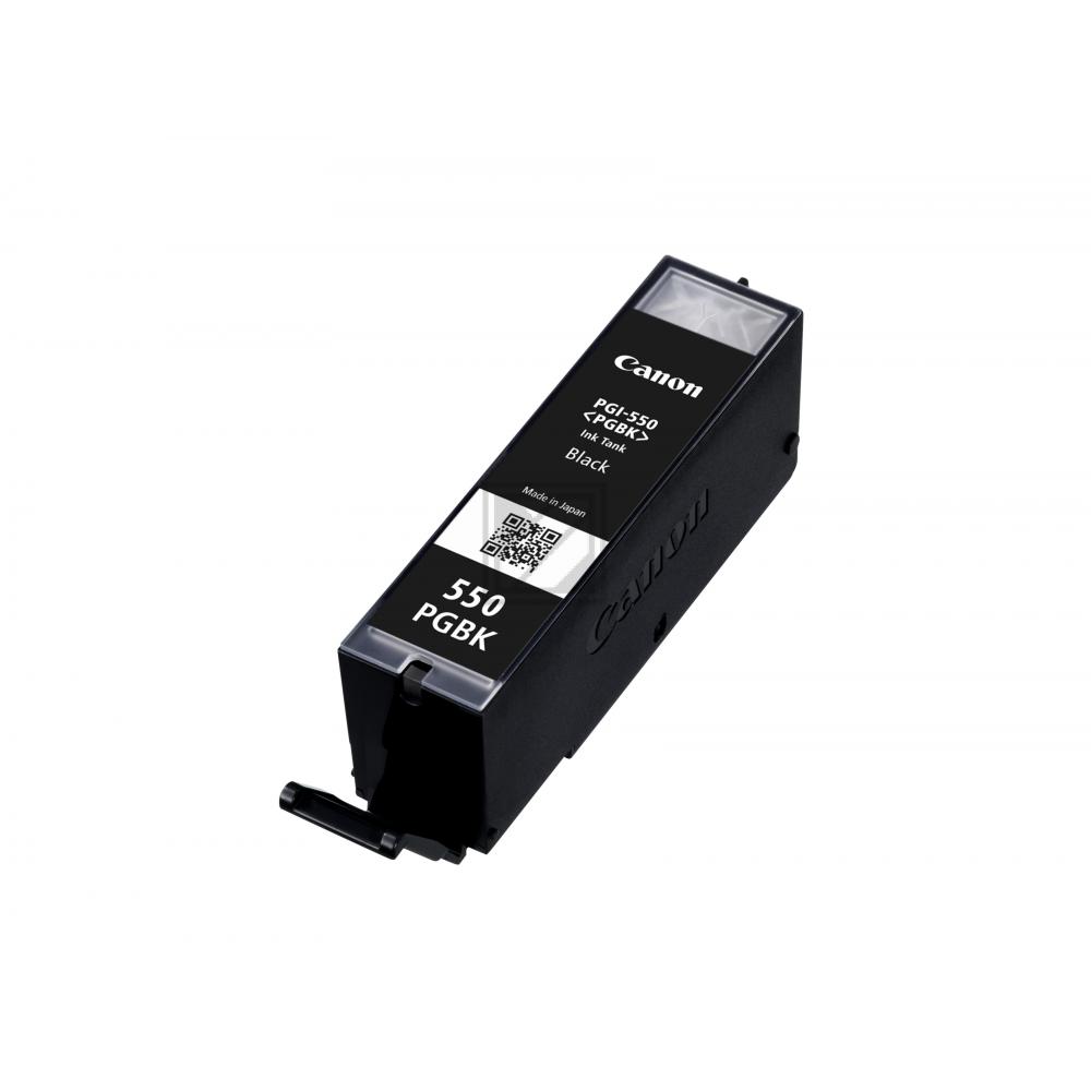 6496B001 // PGI550PGBK / schwarz / original CANON Tintenpatrone schwarz / 6496B001 / 300 S. / 15.00 ml