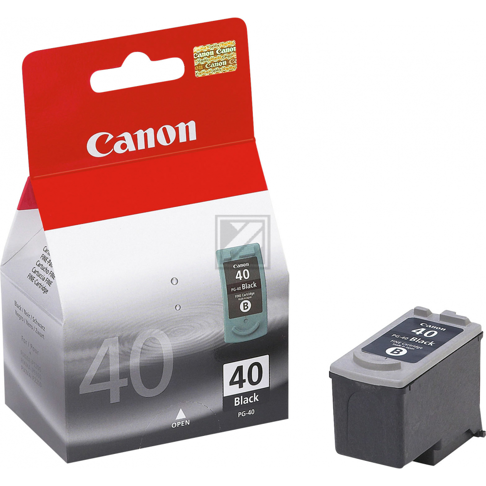 0615B001 // PG40 / schwarz / original CANON Druckkopfpatrone schwarz / 0615B001 / 16.00 ml