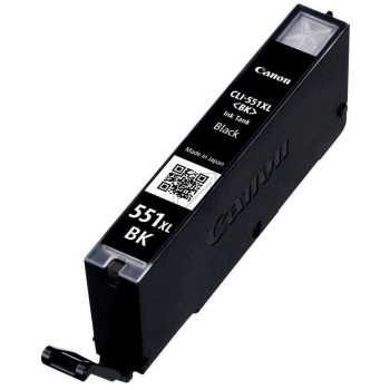 6443B001 // CLI551BKXL / schwarz / original CANON Tintenpatrone schwarz / 6443B001 / 5530 S. / 11.00 ml