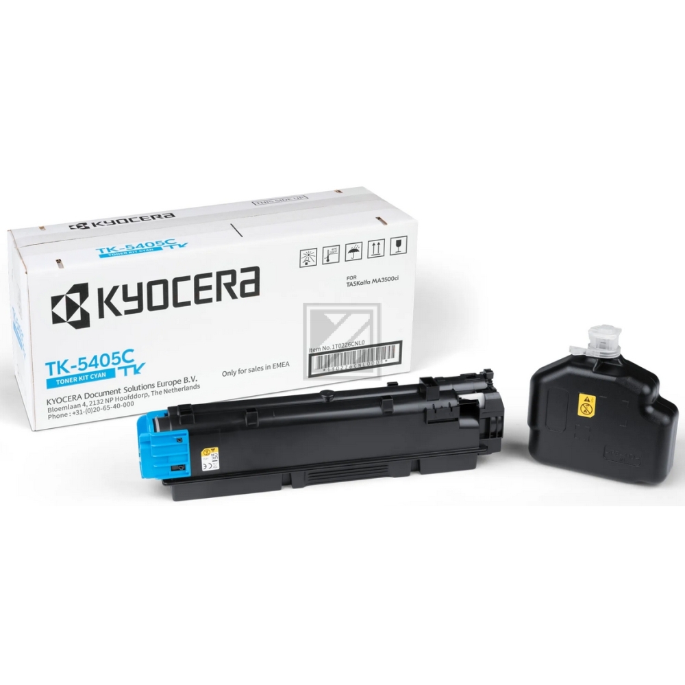 1T02Z6CNL0 // TK5405C / original KYOCERA Toner cyan / 1T02Z6CNL0 / 10000 S.