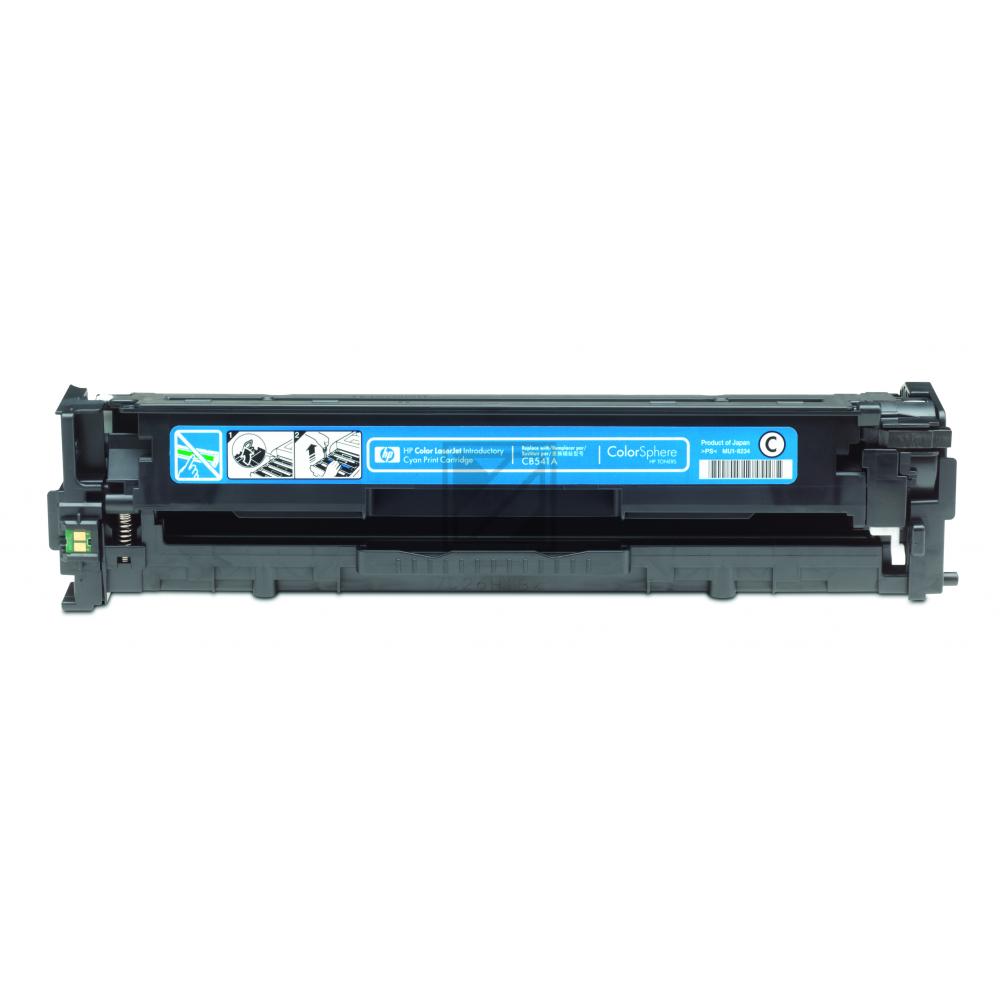 CB541A // 125A / cyan / original HP Toner cyan / CB541A / 1400 S.