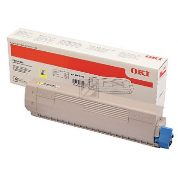 46443101 / gelb / original OKI Toner gelb / 46443101 / 10000 S.