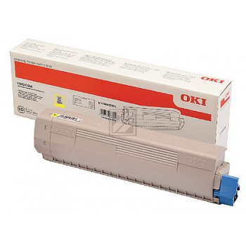 Oki Toner 46443101 gelb / 46443101