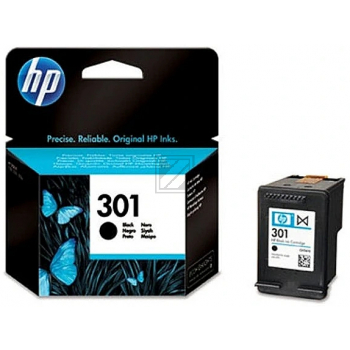 CH561EE // 301 / schwarz / original HP Druckkopfpatrone schwarz / CH561EE / 170 S. / 3.00 ml