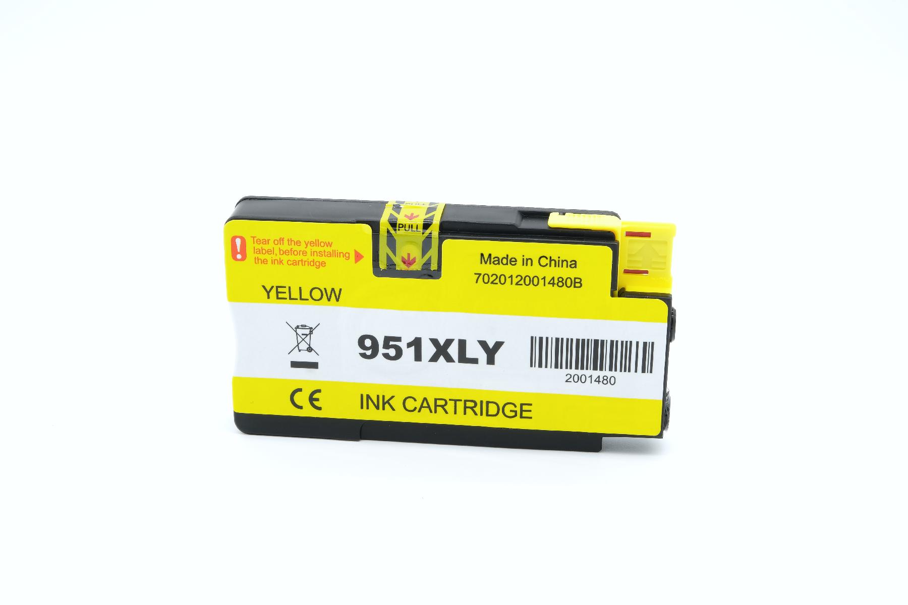 Alternativ Tinte Yellow für HP / CN048AE / 26ml