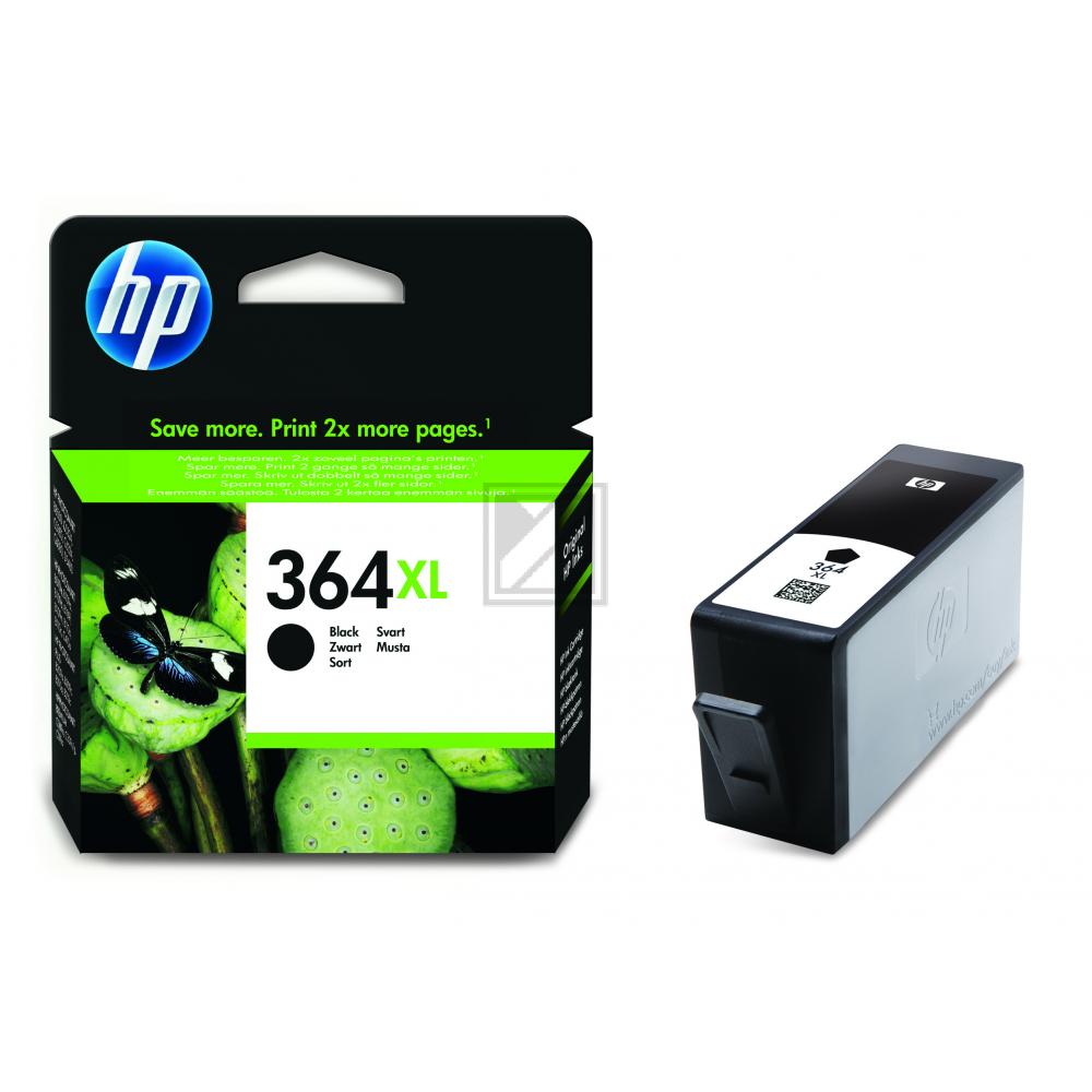 CN684EE // 364XL / schwarz / original HP Tintenpatrone schwarz / CN684EE / 550 S. / 18.00 ml
