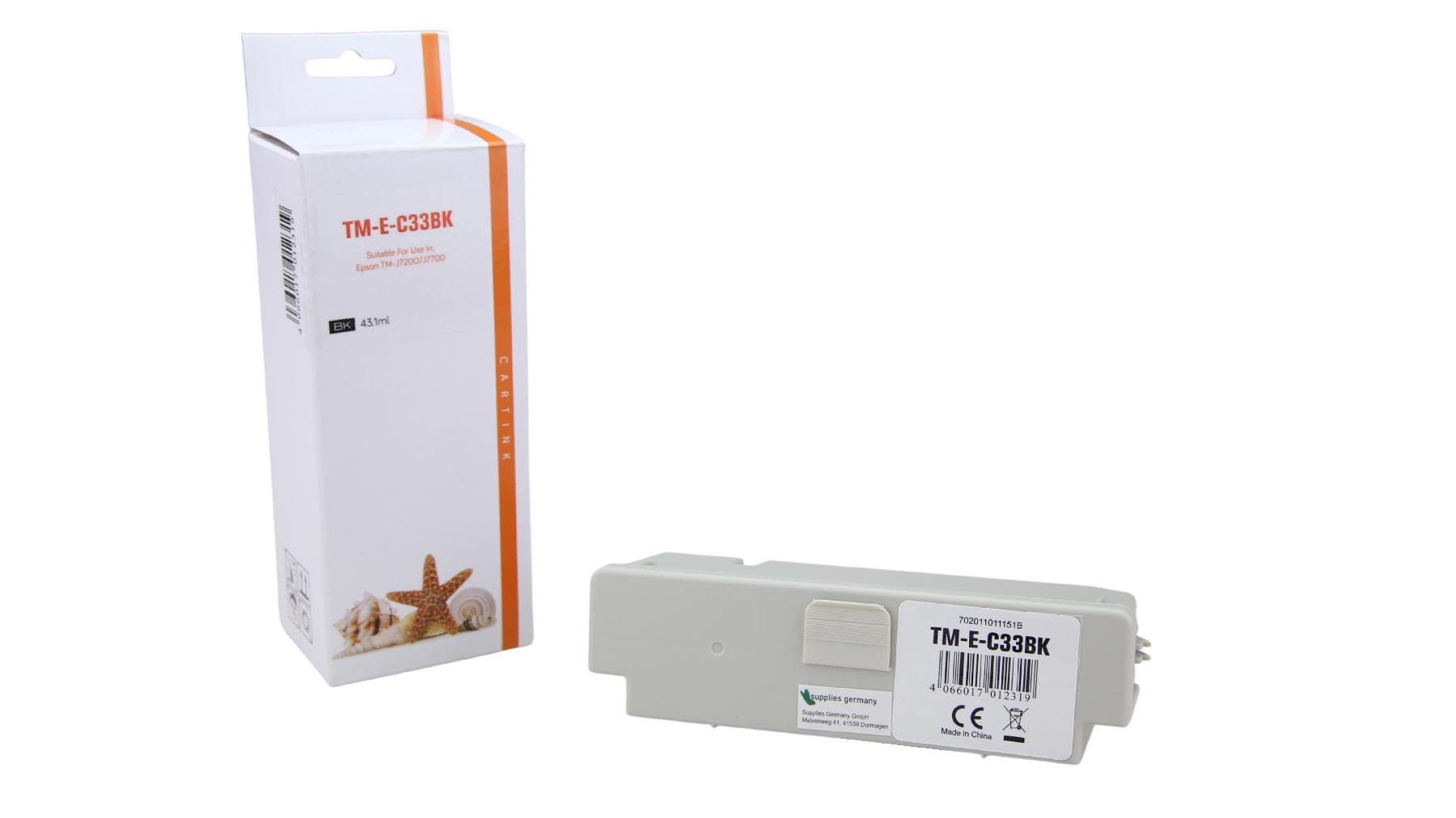 Alternativ Tinte Black für Epson / C33S020655 / 43,1ml