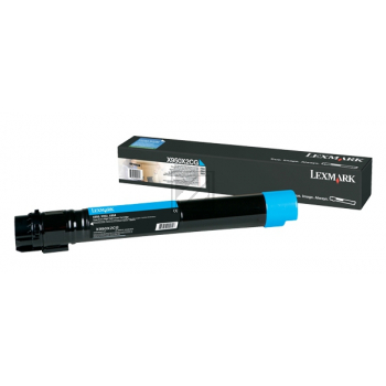 22Z0009 / cyan / original LEXMARK Toner cyan / 22Z0009 / 22000 S.