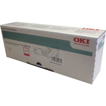 43865730 / magenta / original OKI Toner magenta / 43865730 / 6000 S.