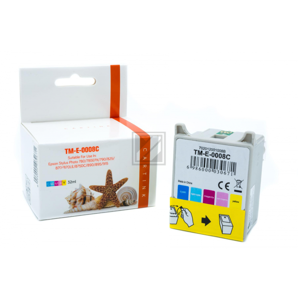 Alternativ Tinte Color für Epson / C13T00840110 / 32ml