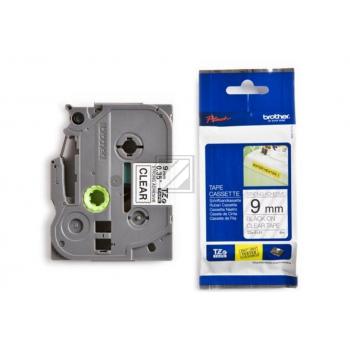 TZES121 / schwarz / original BROTHER PTouch Farbband / TZES121