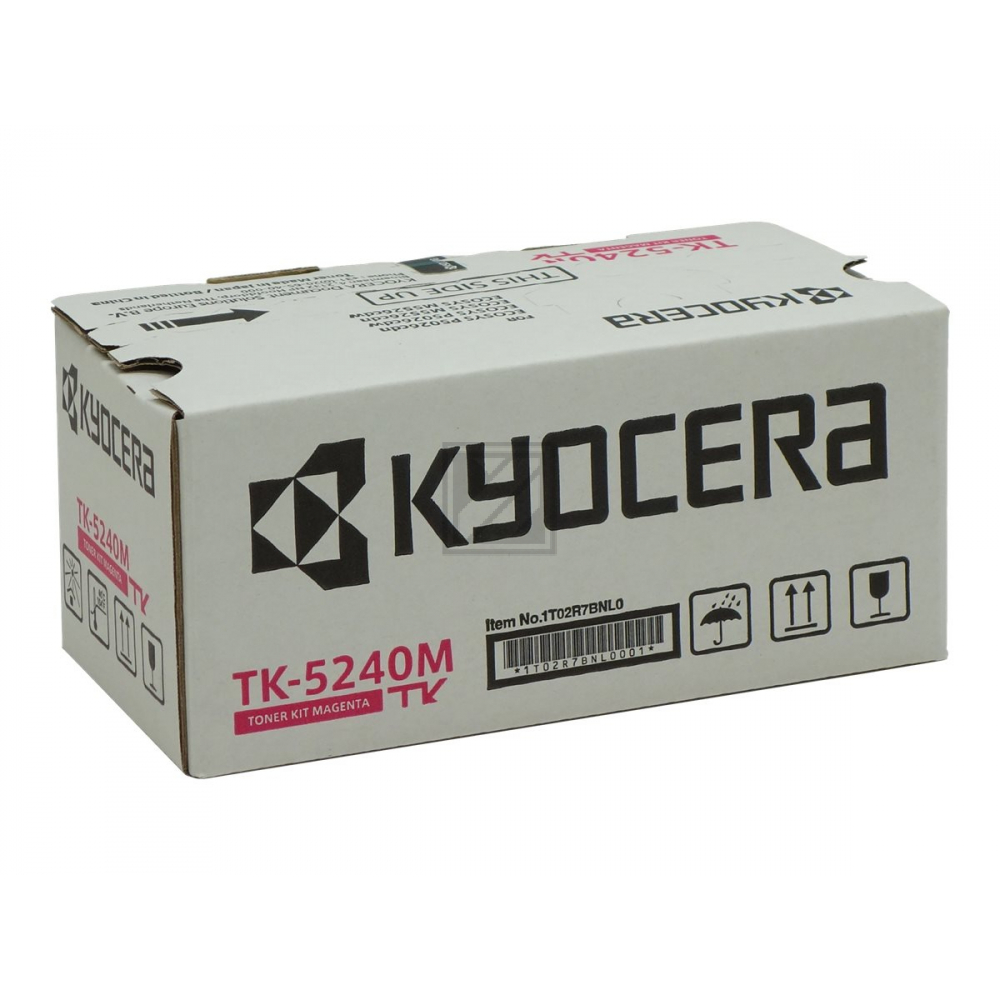 1T02R7BNL0 // TK5240M / magenta / original KYOCERA Toner magenta / 1T02R7BNL0 / 3000 S.