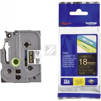 TZE344 / schwarz / original BROTHER PTouch Farbband / TZE344