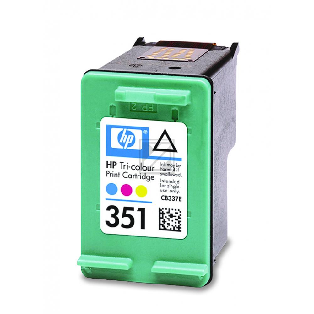 CB337EE // 351 / original HP Druckkopfpatrone color / CB337EE / 170 S. / 3.50 ml