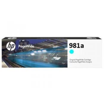 J3M68A // 981A / cyan / original HP Tintenpatrone cyan / J3M68A / 6000 S. / 70.00 ml