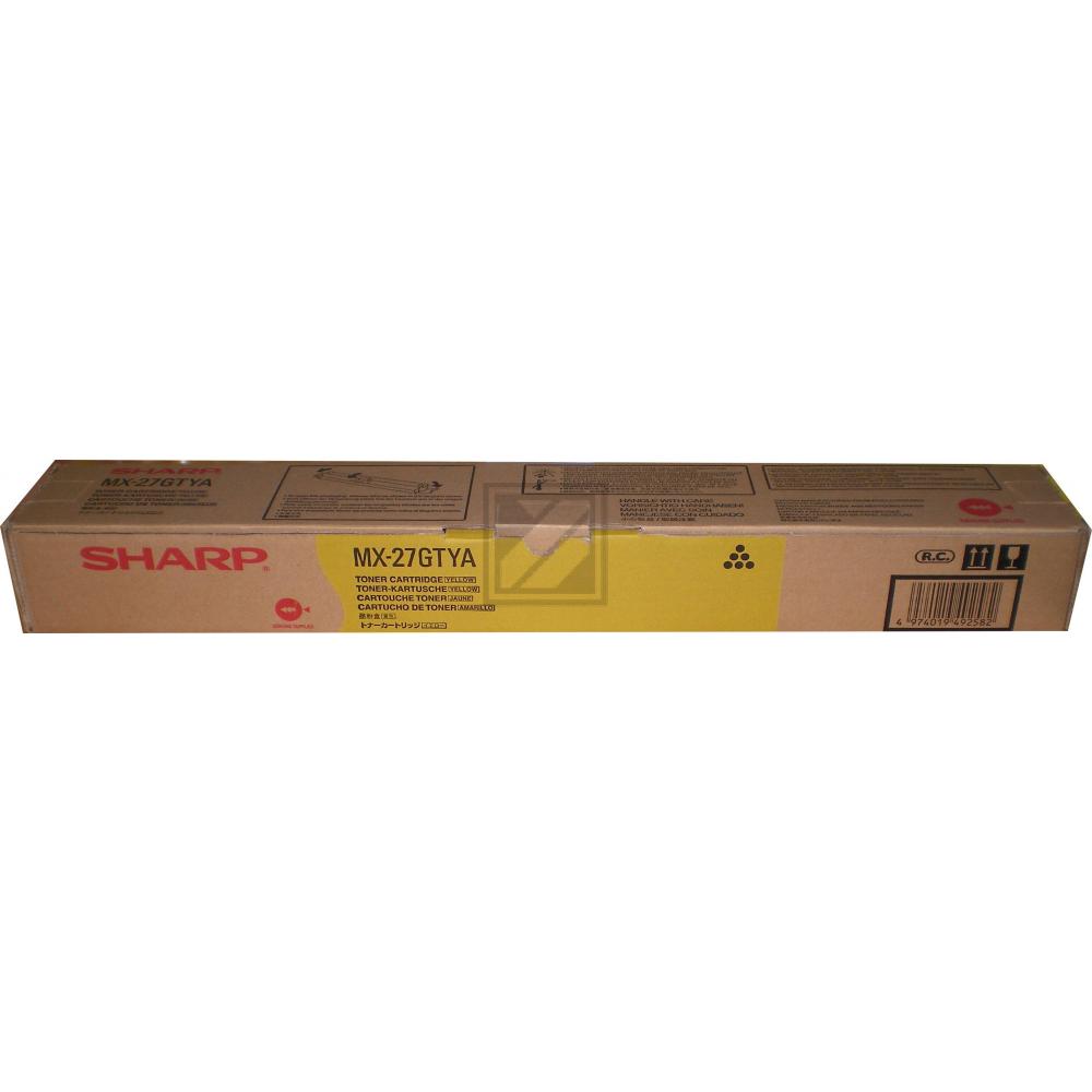 MX27GTYA / original SHARP Toner gelb / MX27GTYA / 15000 S.