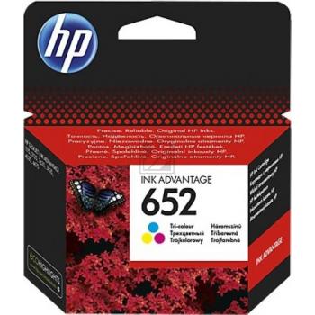 F6V24AE // 652 / original HP Druckkopfpatrone color / F6V24AE / 200 S.
