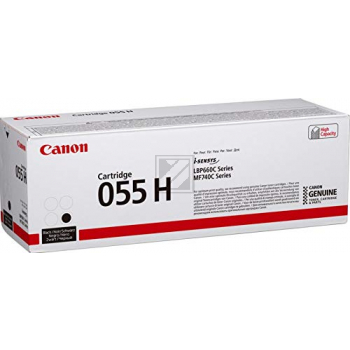 3020C004 // 055H / schwarz / original CANON Toner schwarz / 3020C004 / 7600 S.