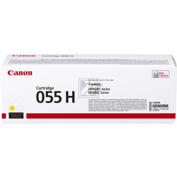 3017C002 // 055H / gelb / original CANON Toner gelb / 3017C002 / 5900 S.