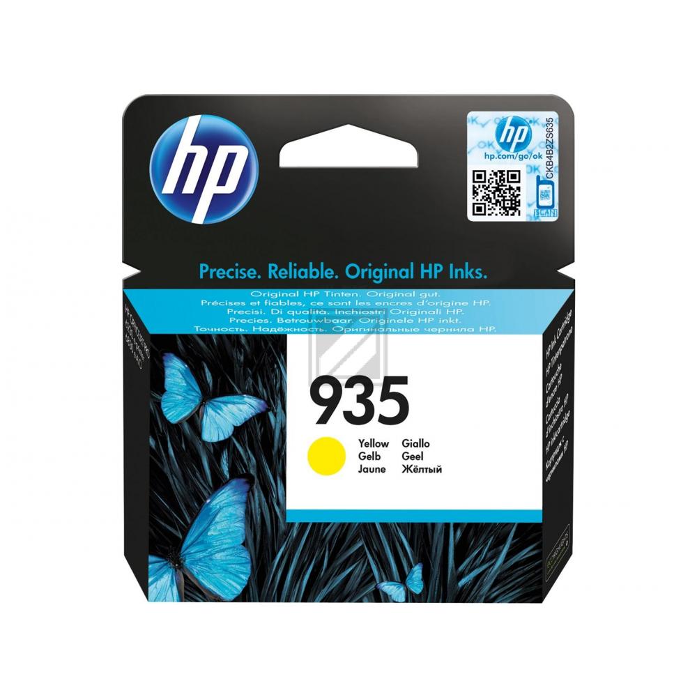 C2P22AE // 935 / gelb / original HP Tintenpatrone gelb / C2P22AE / 400 S. / 4.50 ml