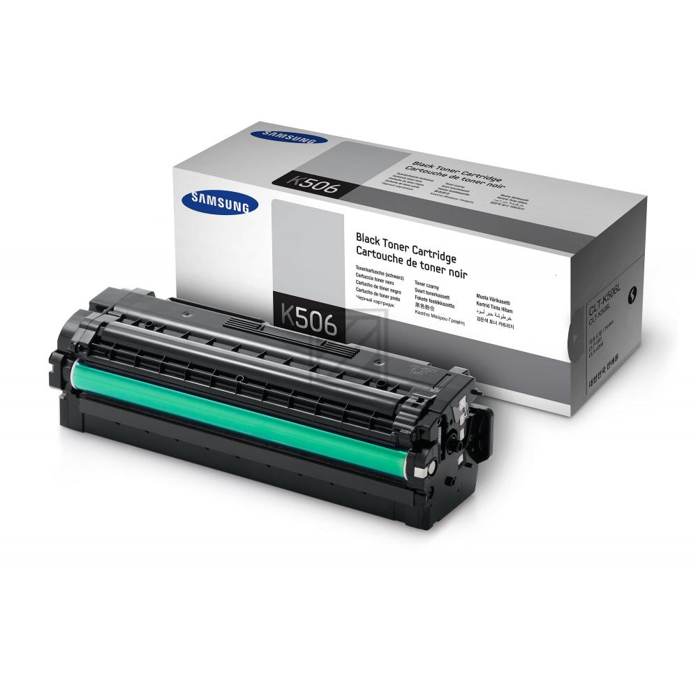 SU171A // CLTK506L / schwarz / original SAMSUNG Toner schwarz / SU171A / 6000 S.