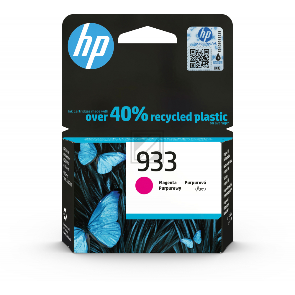 CN059AE301 // 933 / magenta / original HP Tintenpatrone magenta / CN059AE301 / 330 S. / 4ml