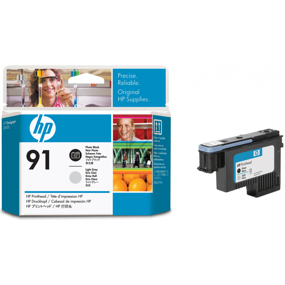 C9463A // 91 / schwarz / original HP Druckkopf schwarz / C9463A / 775.00 ml