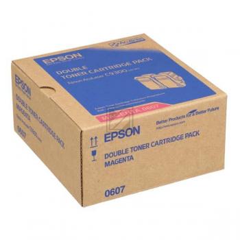 C13S050607 // 0603 / magenta / original EPSON Toner magenta / C13S050607 / 7500 S.