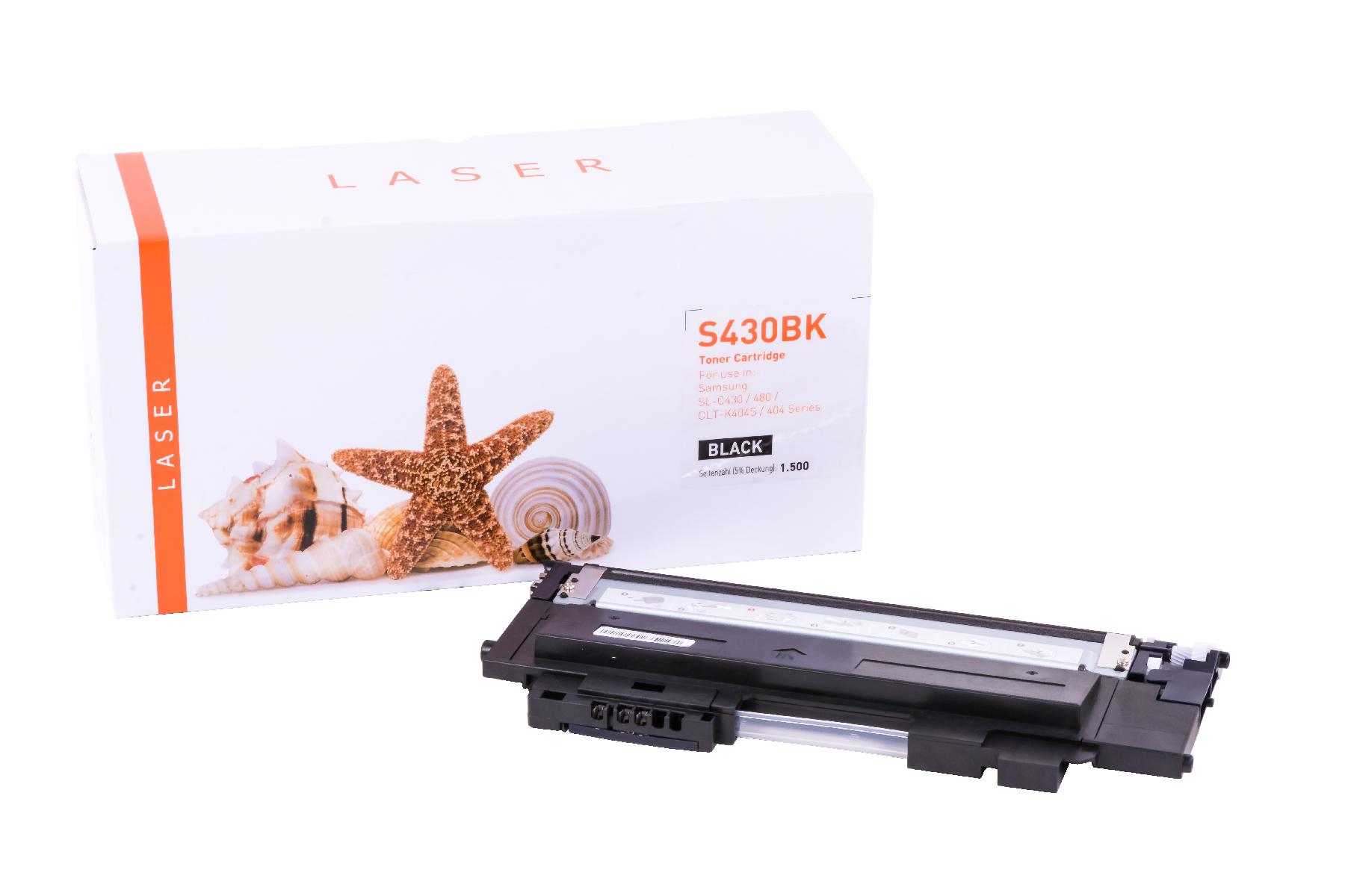 Alternativ Toner Black für Samsung  / CLTK 404 S/ELS / 1.500 Seiten