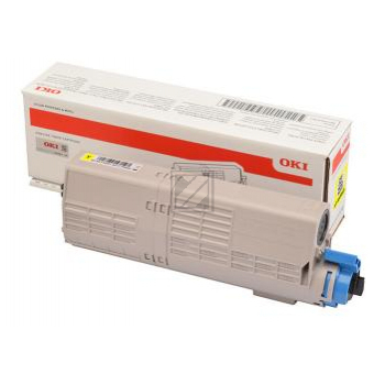 46490605 / gelb / original OKI Toner gelb / 46490605 / 6000 S.