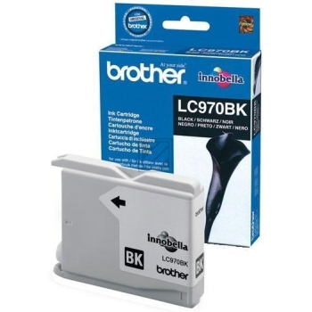 LC970BK / schwarz / original BROTHER Tintenpatrone schwarz / LC970BK / 350 S. / 9.00 ml