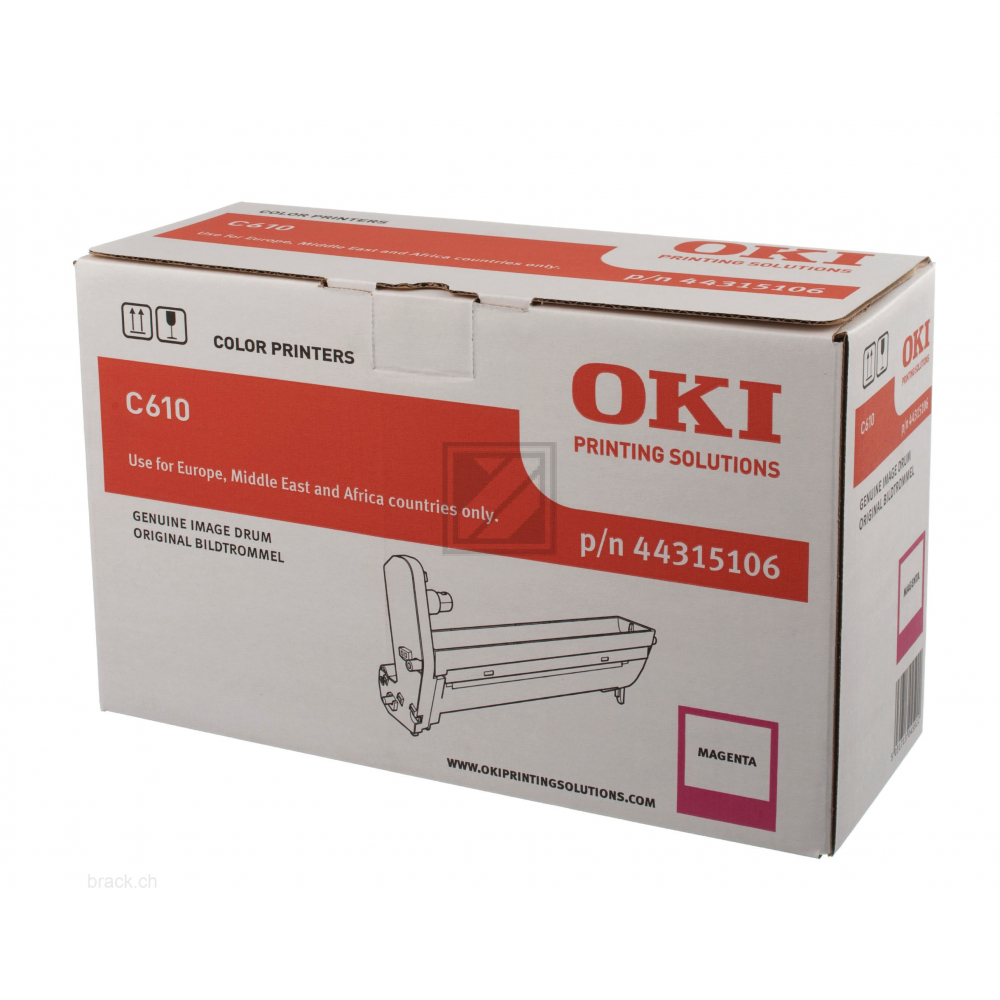 44315106 / magenta / original OKI Drum Kit / 44315106 / 20000 S.