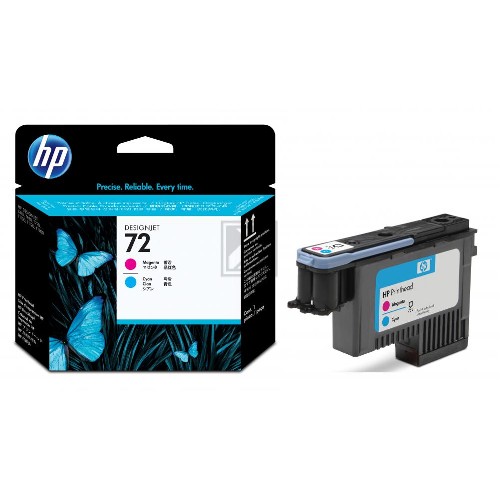 C9383A // 72 / cyan magenta / original HP Druckkopf magenta / C9383A