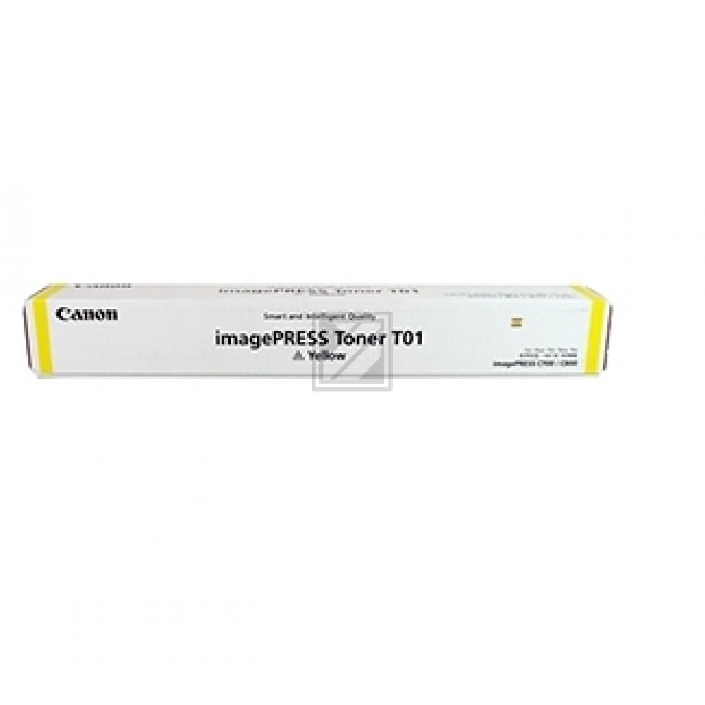8069B001 // T01 / gelb / original CANON Toner gelb / 8069B001 / 39500 S.