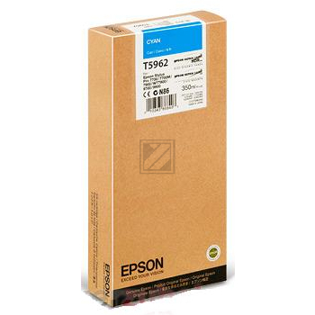 C13T596200 // T5962 / cyan / original EPSON Tintenpatrone cyan / C13T596200 / 350.00 ml