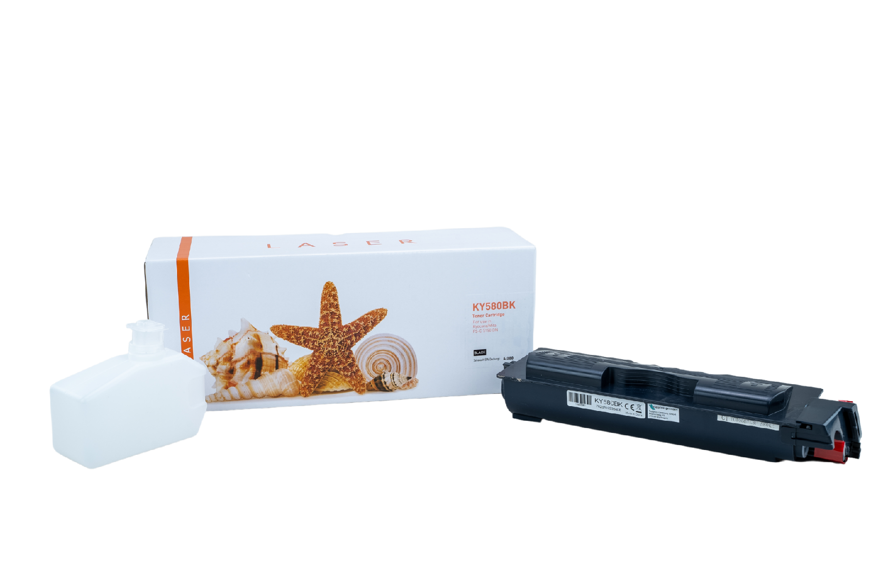 Alternativ Toner Black für Kyocera / TK580K / 4.000 Seiten
