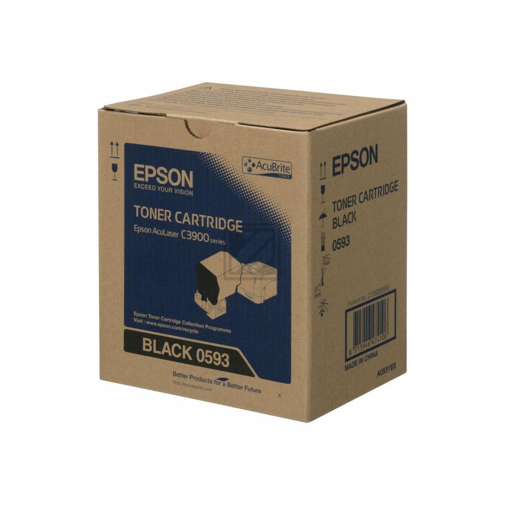 C13S050593 // S050593 / schwarz / original EPSON Toner schwarz / C13S050593 / 6000 S.