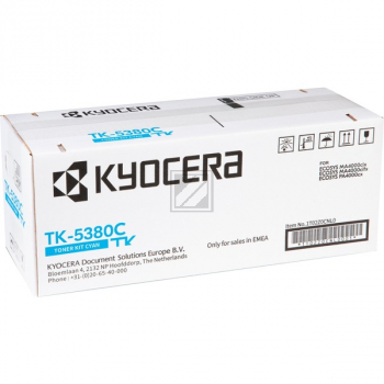 1T02Z0CNL0 // TK5380C / cyan / original KYOCERA Toner cyan / 1T02Z0CNL0 / 10000 S.