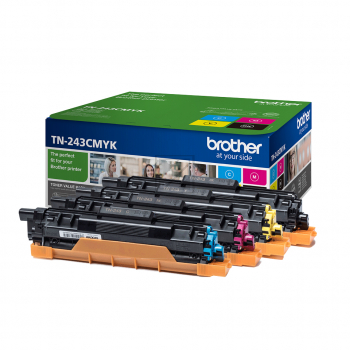 TN243CMYK / original BROTHER Toner MultiPack / TN243CMYK / 1000 S.