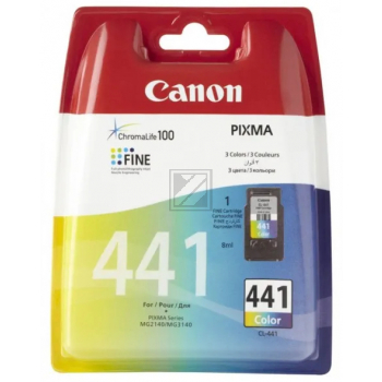 5221B001 // CL441 / original CANON Druckkopfpatrone color / 5221B001 / 220 S. / 8.00 ml