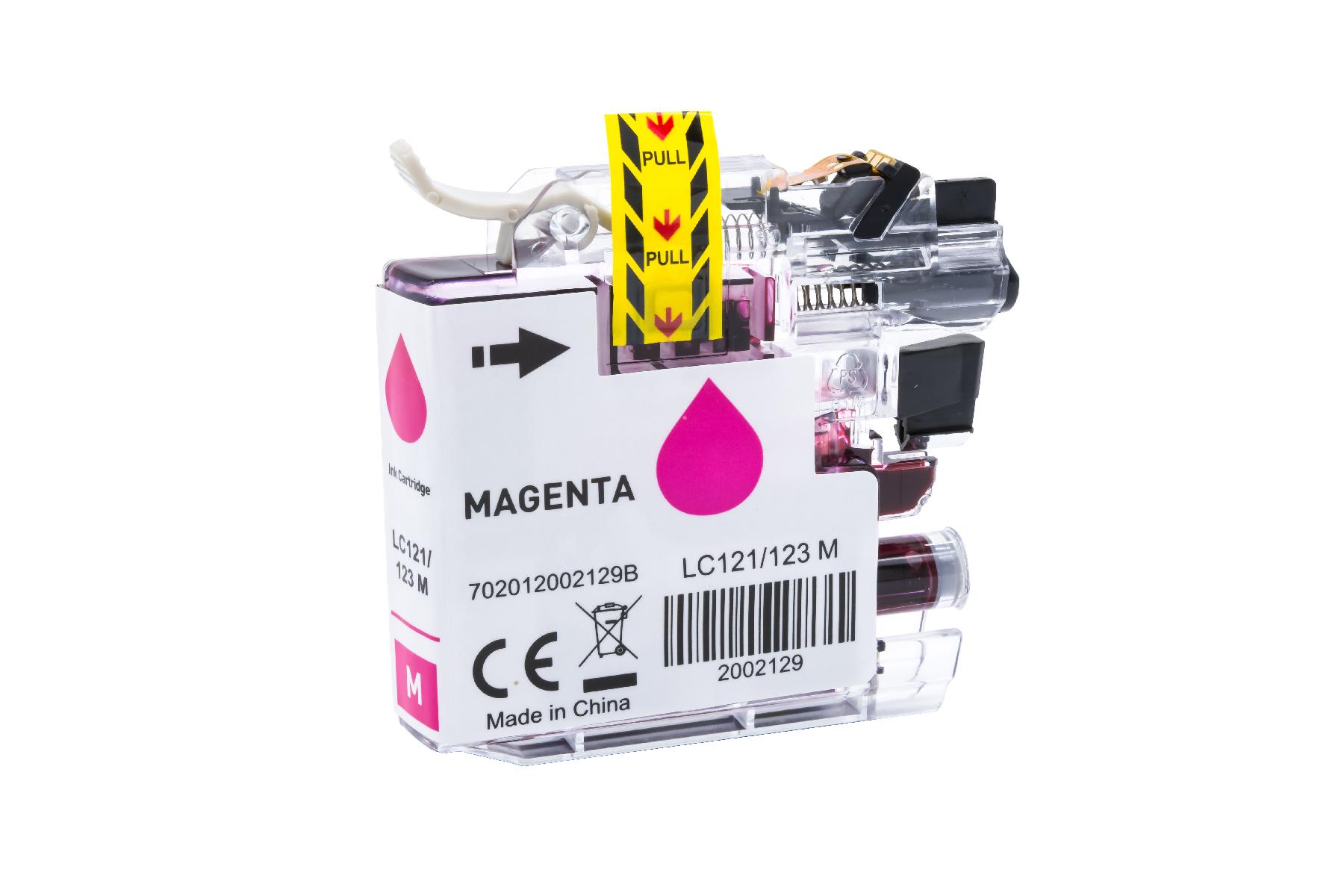 Alternativ Tinte Magenta für Bro / LC123M / 10ml