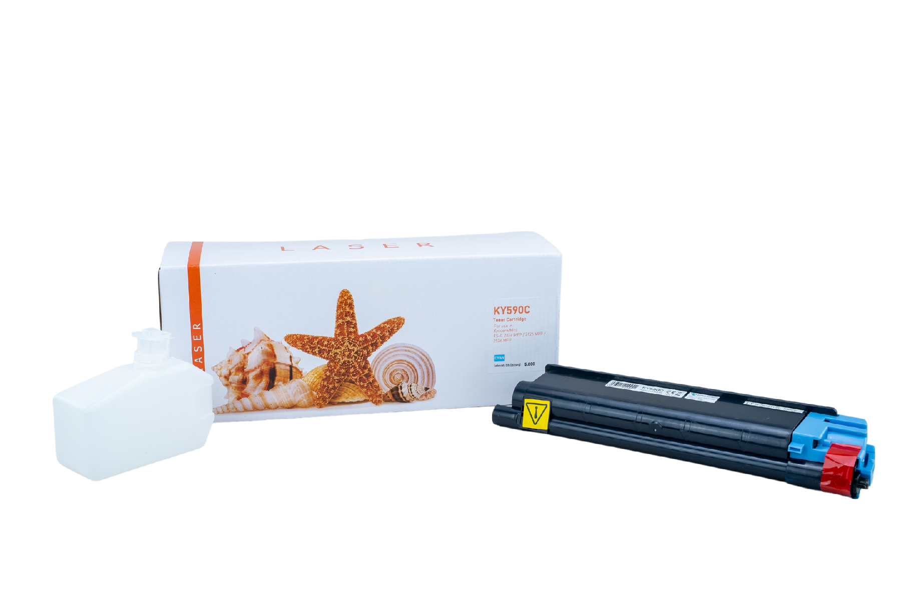 Alternativ Toner Cyan für Kyocera  / TK590C / 5.000 Seiten